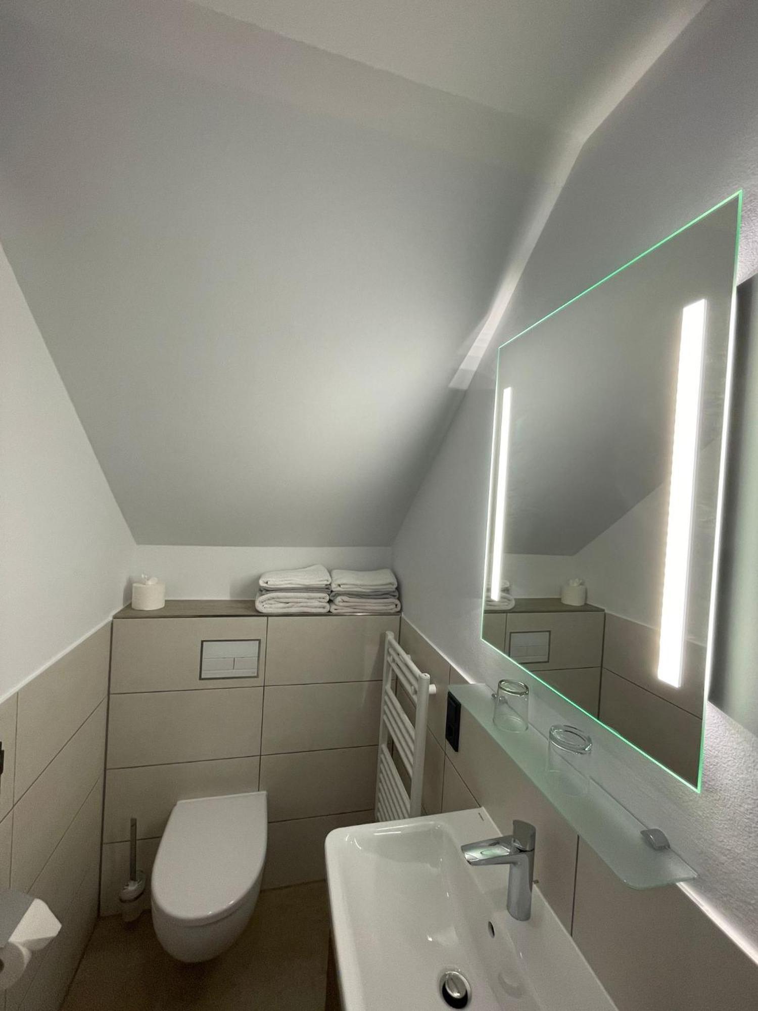 ホテル Haus Breslau ボルクム エクステリア 写真